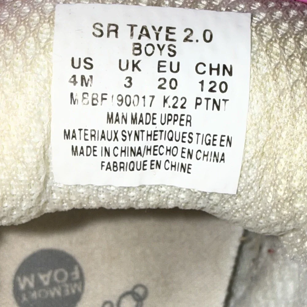 Stride Rite 360 Taye 2.0 Toddler Shoes –‎ Size 4M – White – APMA Approved – Used